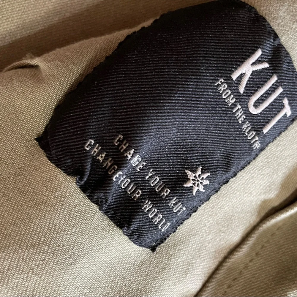 Kut from the Kloth Sage Green Utility Jacket - Picture 10 of 10